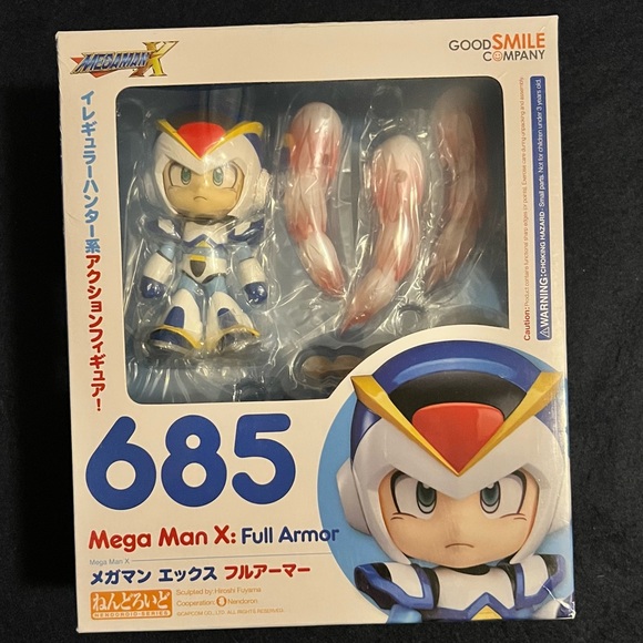 Capcom Mega Man X Nendoroid More Rabbit Ride Action Figure 14 Cm - 4